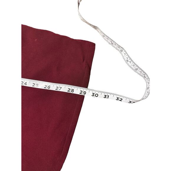 FIGS Casma Three Pocket Scrub Top Women's Size XXL Burgundy - Picture 5 of 5
